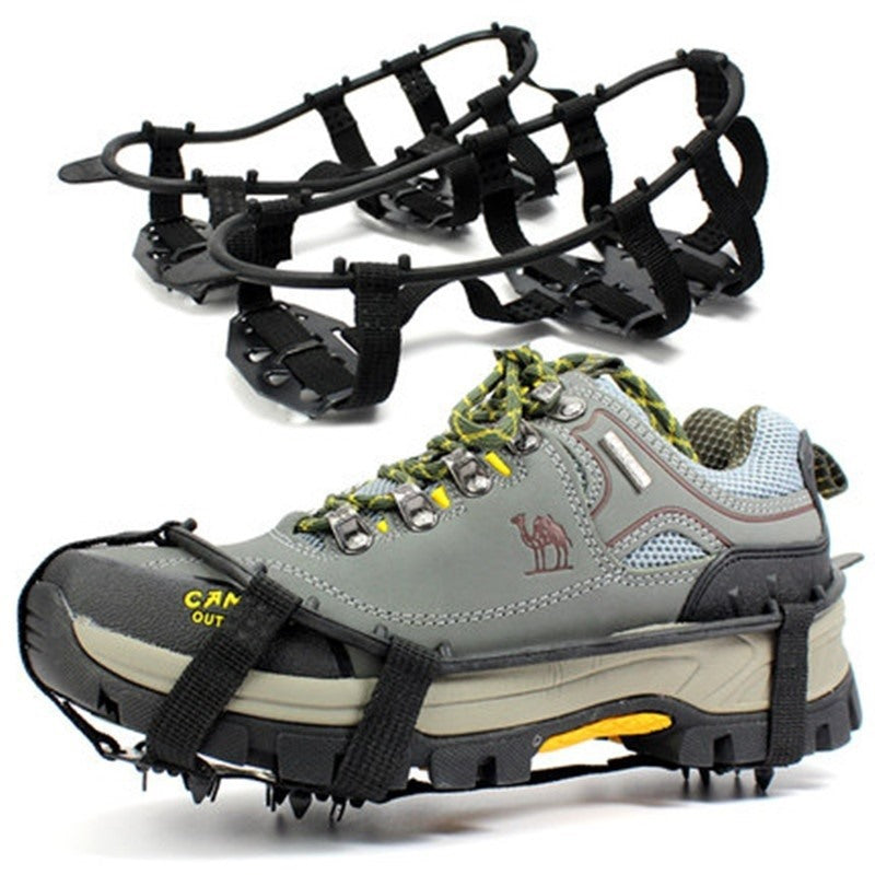 Outdoor 24-tooth Reinforced Crampons Non-slip Shoe Cover
