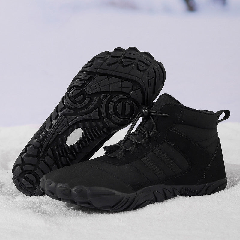 High Top Warm Snow Boots Non Slip Skiing Hiking