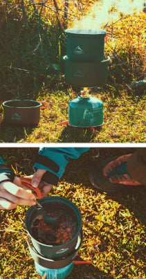 Widesea Heat Collecting Camping Cookware Set