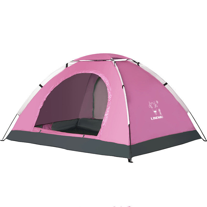 Single Layer Outdoor Beach Camping Tent