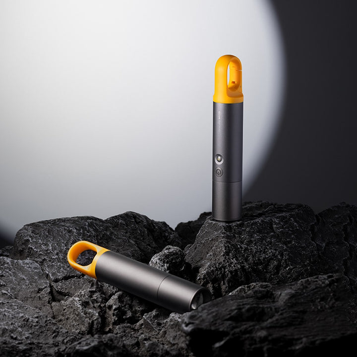 Lumen Bright Stepless Zoom Flashlight Long Battery Camping Light