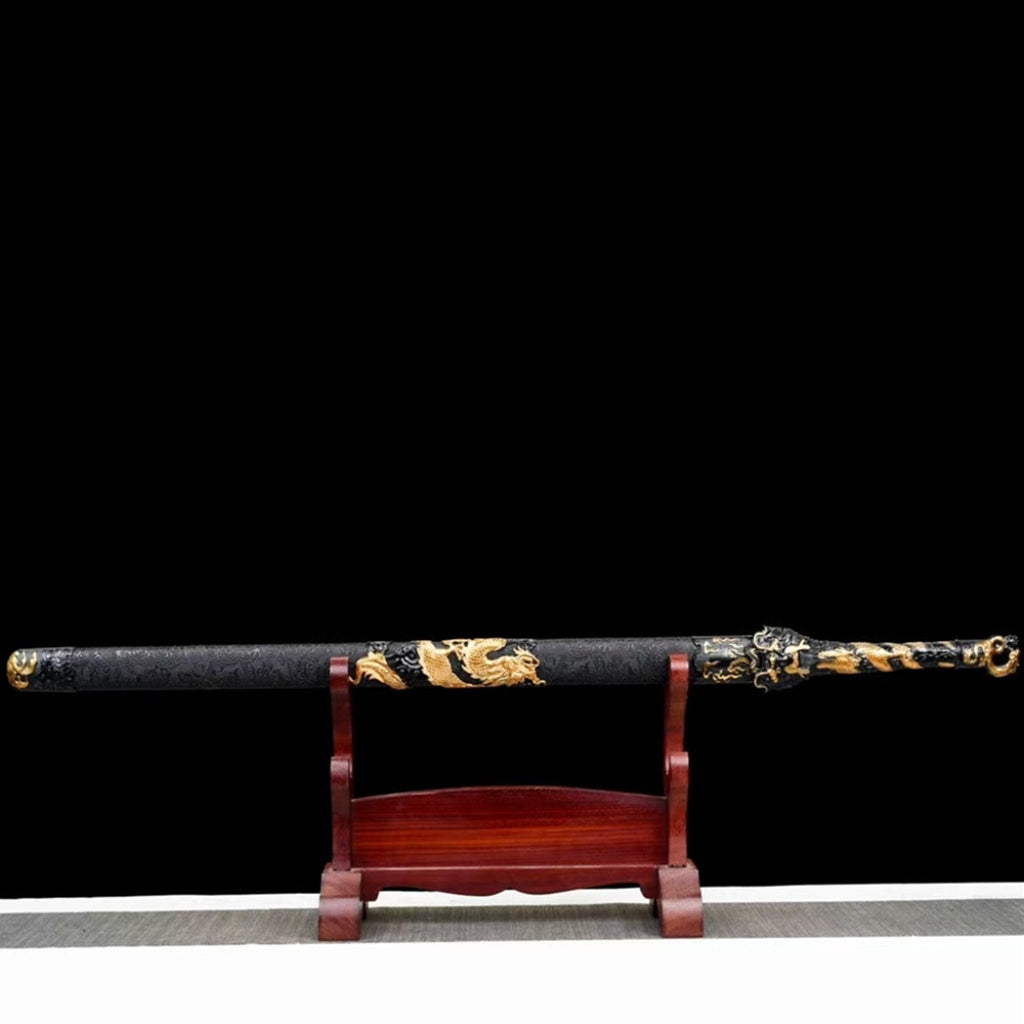 Unsharpened High Manganese Steel Tang Heng Dao Xiu Chun Sword