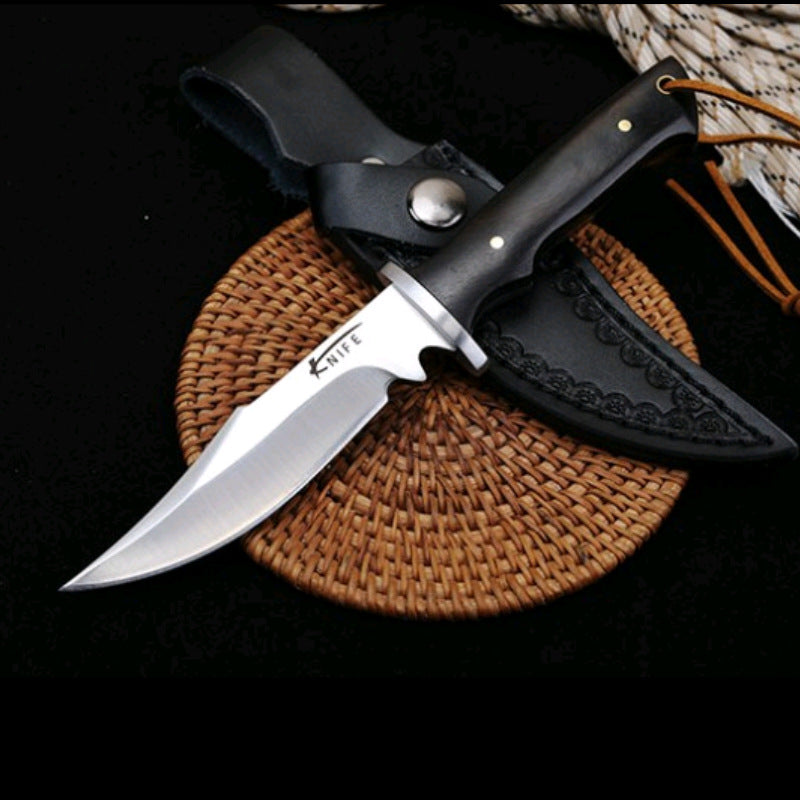 Mini Fixed Blade Camping Hunting EDC Outdoor Knife Handmade Tool