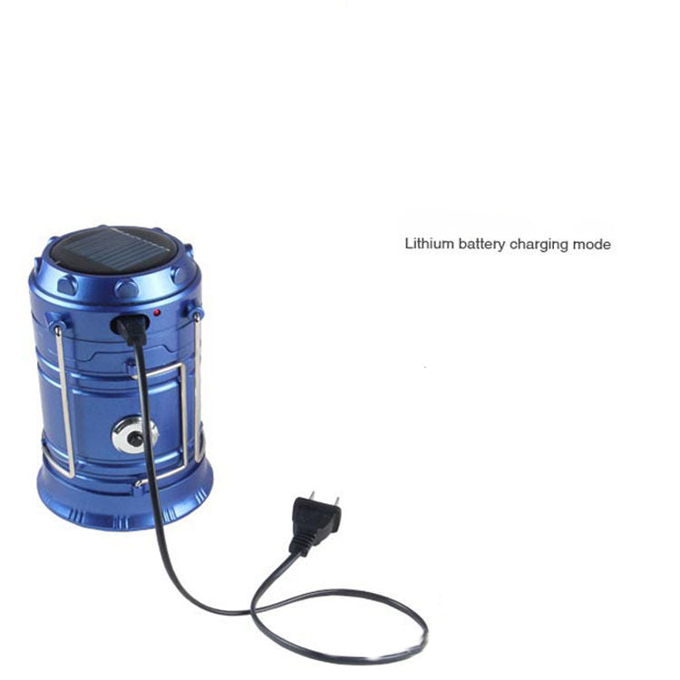 Solar Charging Telescopic Multifunctional Camping Lantern
