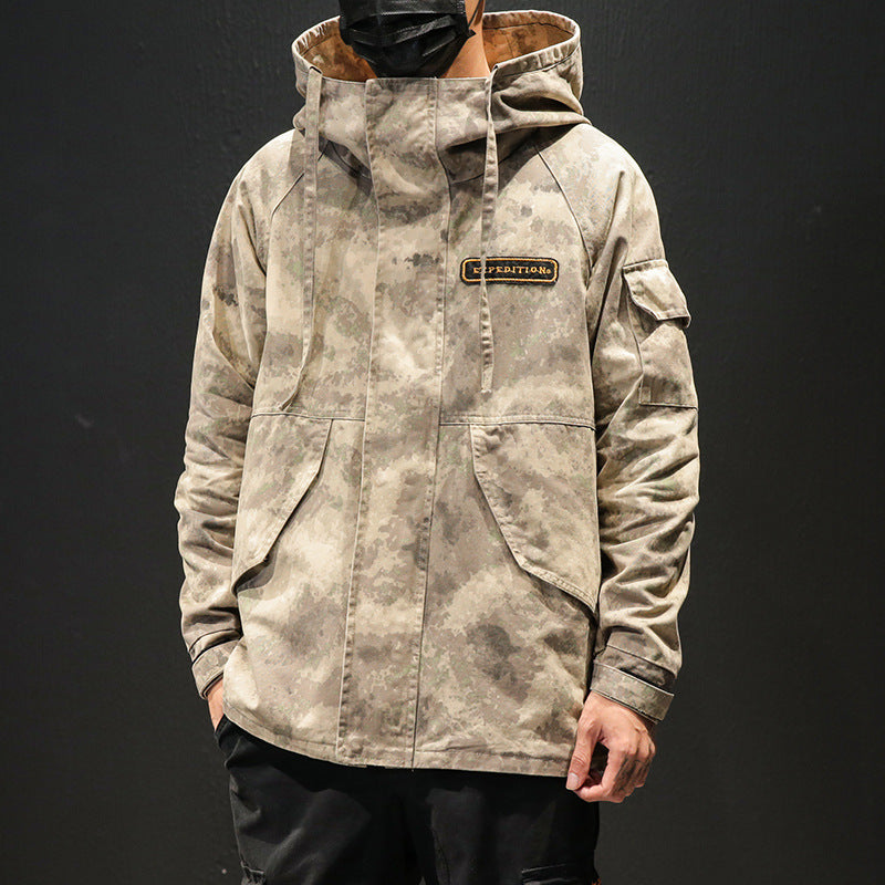 Camouflage Utility Workwear Jacket