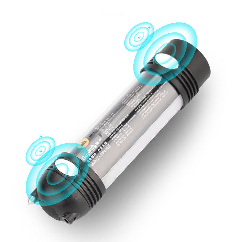 Rechargeable High Bright Camping Tent Emergency Flashlight