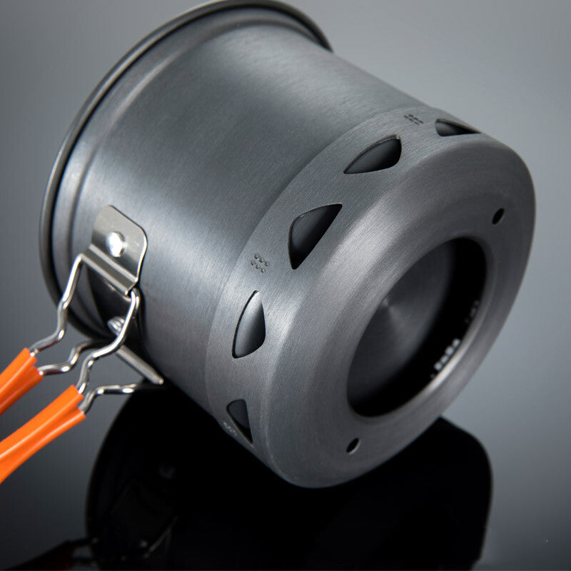 Heat-Collecting Single Pot Camping Cookware
