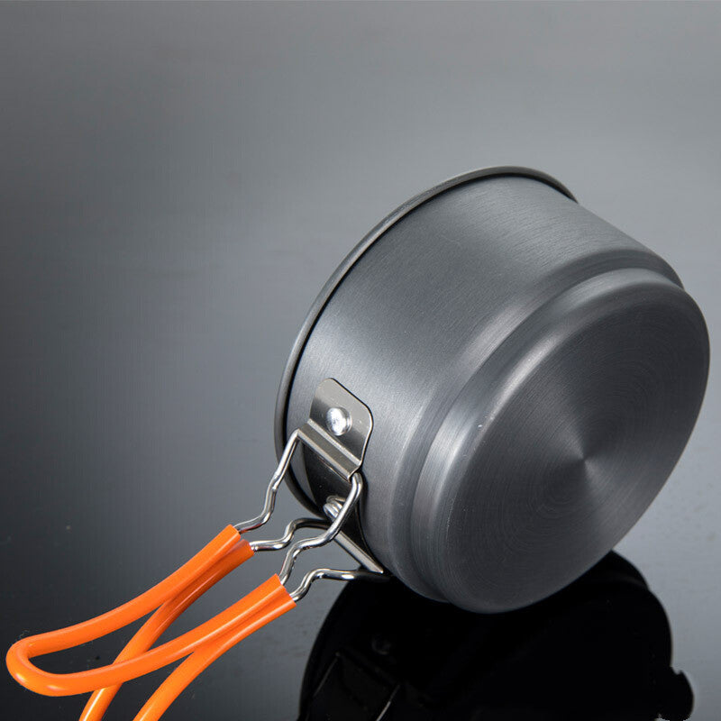 Heat-Collecting Single Pot Camping Cookware