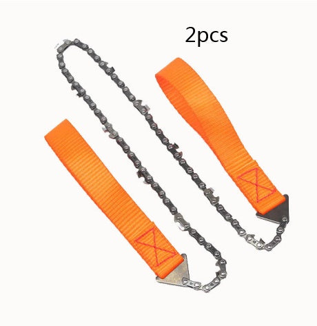 24-Inch Portable Hand Chain Saw for Outdoor Survival
