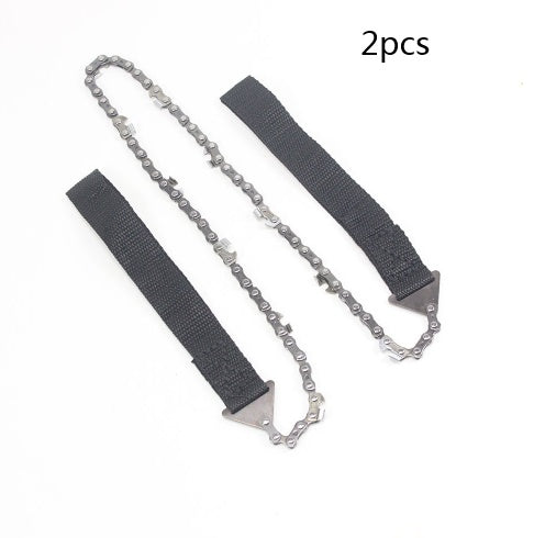 24-Inch Portable Hand Chain Saw for Outdoor Survival