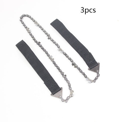 24-Inch Portable Hand Chain Saw for Outdoor Survival