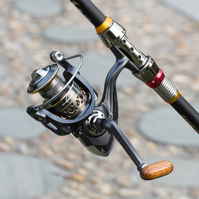 Telescopic Fishing Rod Spinning Reel Combo Set