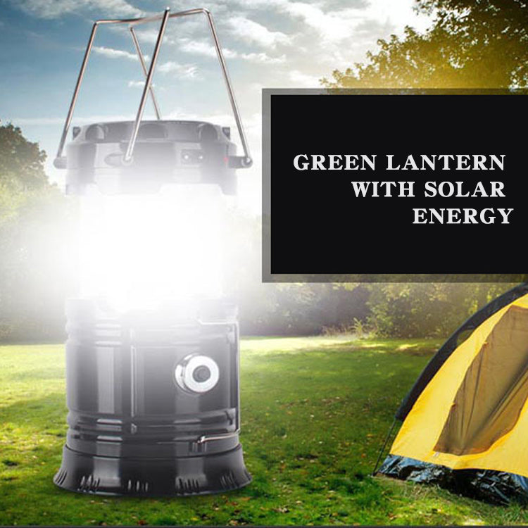Solar Charging Telescopic Multifunctional Camping Lantern