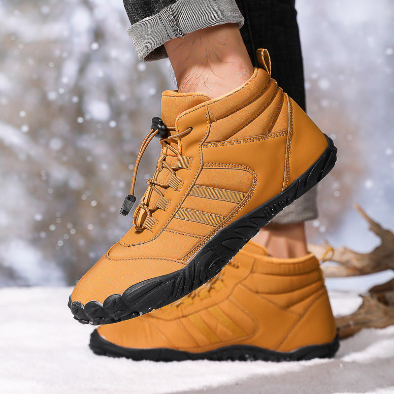 High Top Warm Snow Boots Non Slip Skiing Hiking