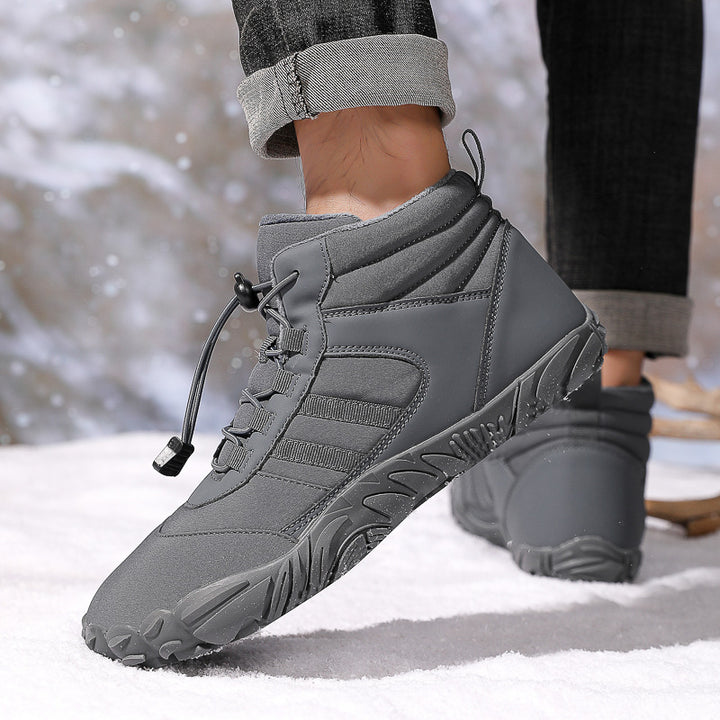High Top Warm Snow Boots Non Slip Skiing Hiking