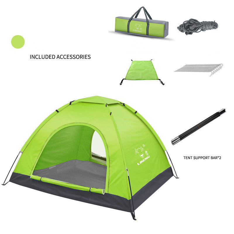 Single Layer Outdoor Beach Camping Tent