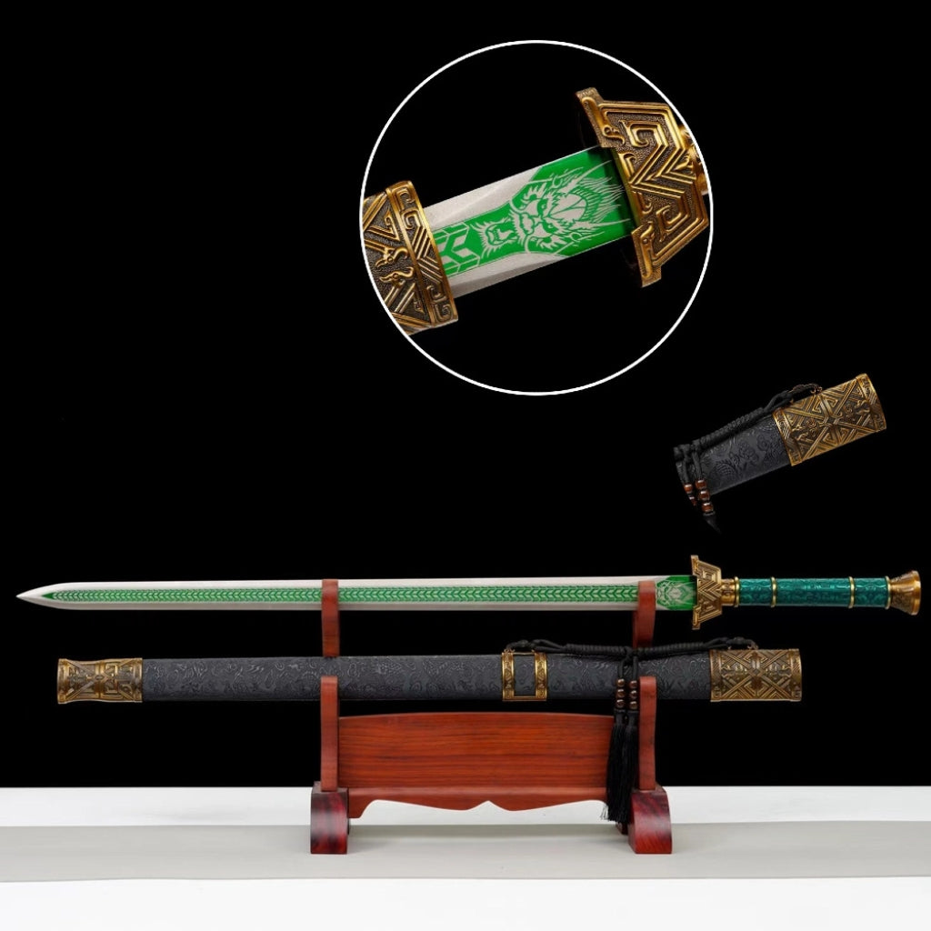 Unsharpened Tang Style Long Sword Decorative Saber