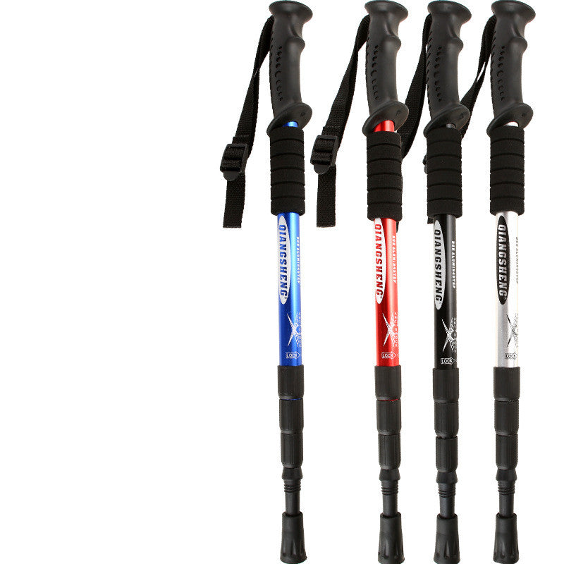 Outdoor Aluminum Alloy Folding Trekking Poles