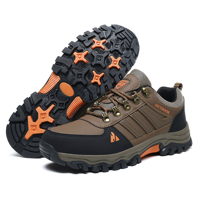 Men’s Low-Top Outdoor Hiking Boots Casual Sneakers