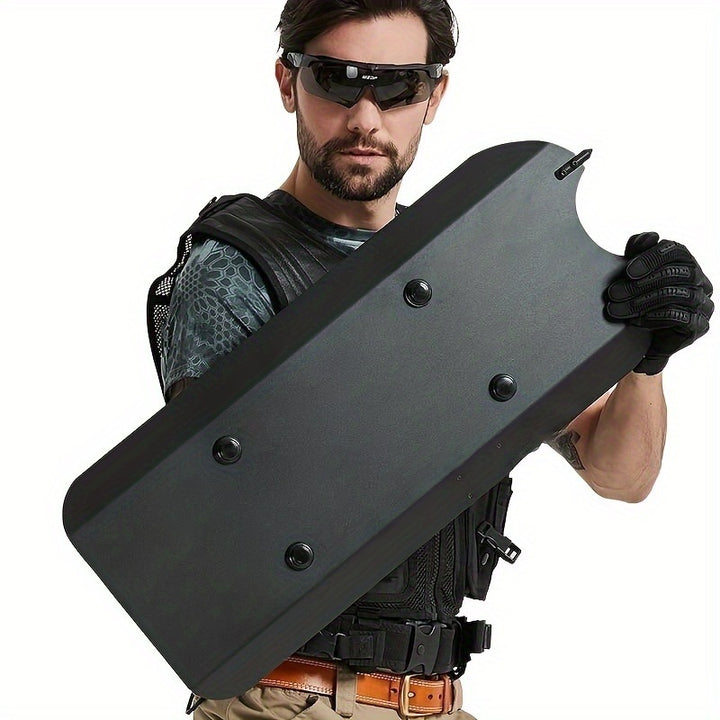 High-Strength Metal Tactical Arm Guard With Dual Head Shield