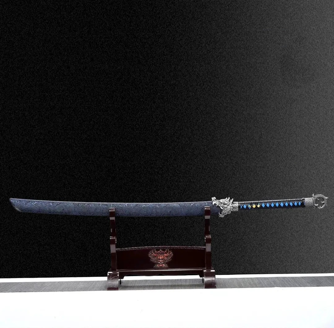 Unsharpened High Manganese Steel Youlan Xiu Chun Dao Sword