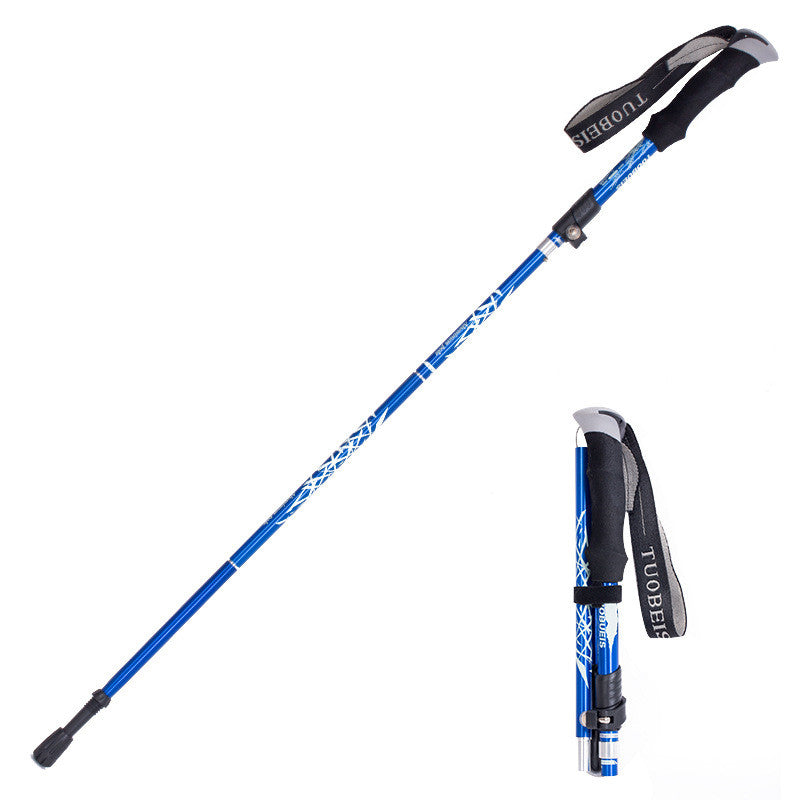 Ultralight Aluminum Alloy Adjustable Telescopic Trekking Poles