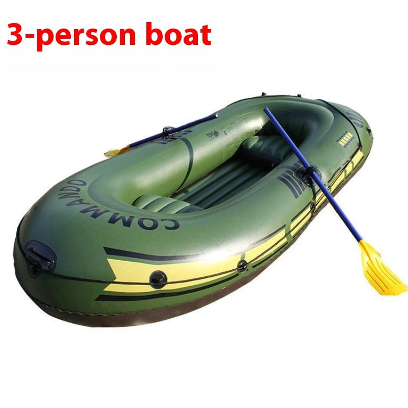 Heavy Duty Inflatable Fishing Boat for 2–5 People
