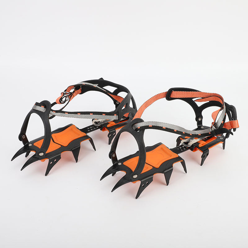 Twelve Teeth Non Slip Crampons Mountaineering Shoe Covers