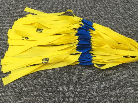 10pcs Slingshot Elastic Flat Rubber Bands for Hunting Sports