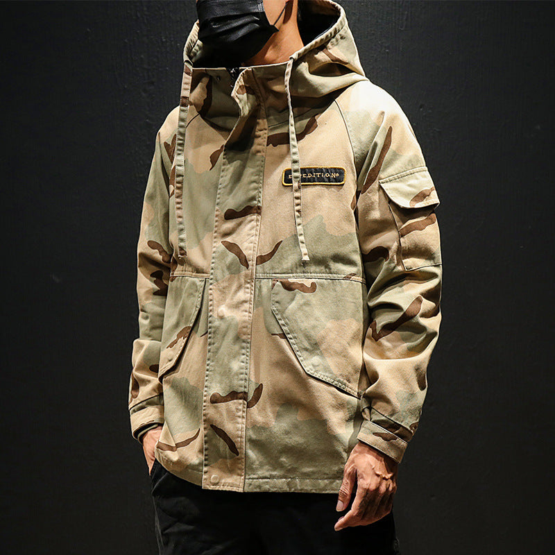 Camouflage Utility Workwear Jacket