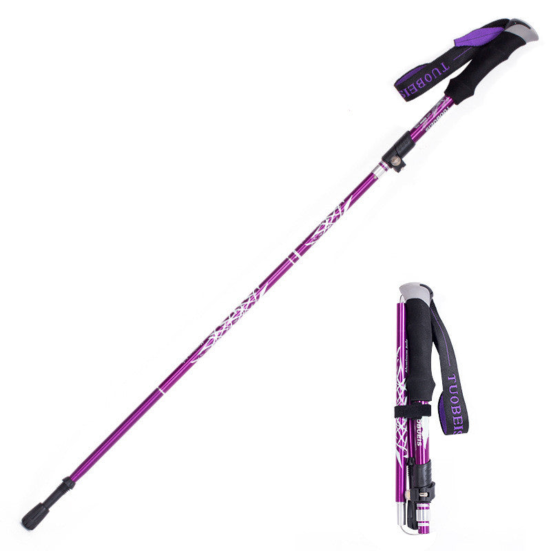 Ultralight Aluminum Alloy Adjustable Telescopic Trekking Poles