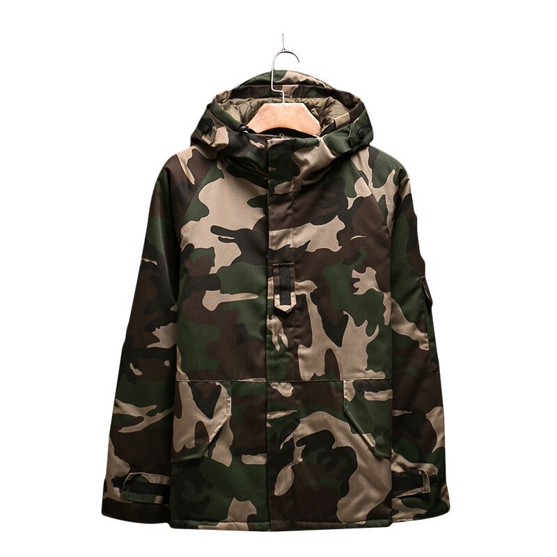 Winter Mens Camouflage Cotton Jacket