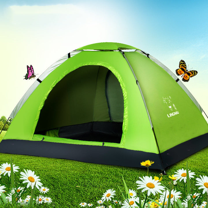 Single Layer Outdoor Beach Camping Tent