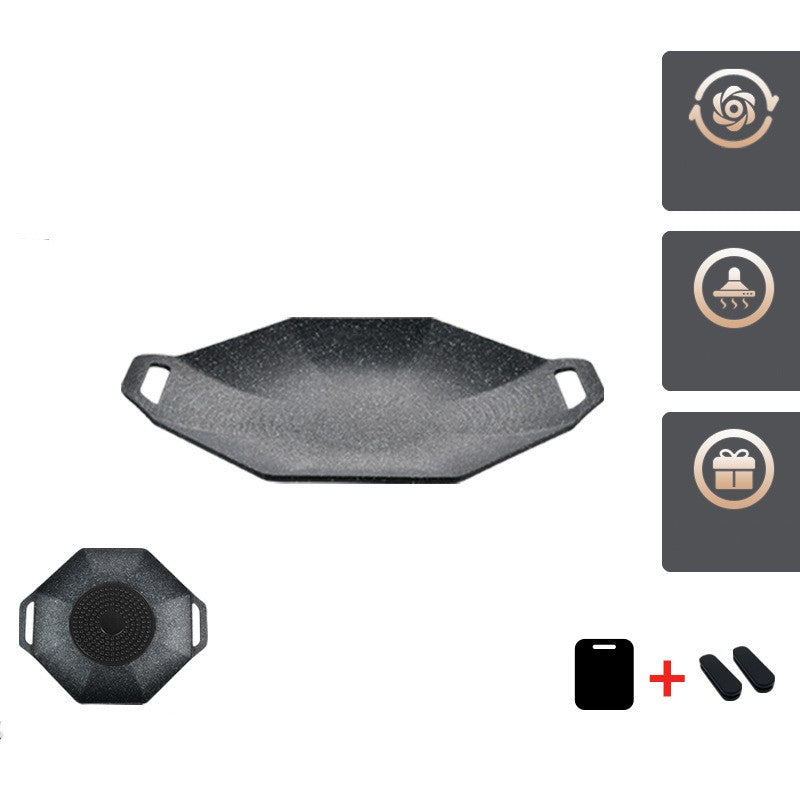 Multifunctional Korean Camping Grill Pan Cassette Cooker