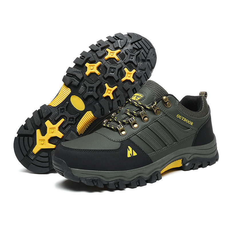 Men’s Low-Top Outdoor Hiking Boots Casual Sneakers