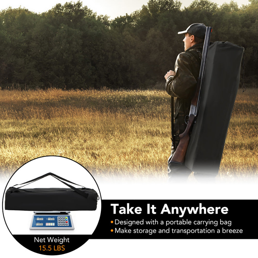 360° One-Way See-Through Hunting Blind for Deer and Turkey