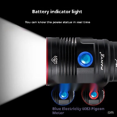 High Power Long Range Outdoor Camping Flashlight