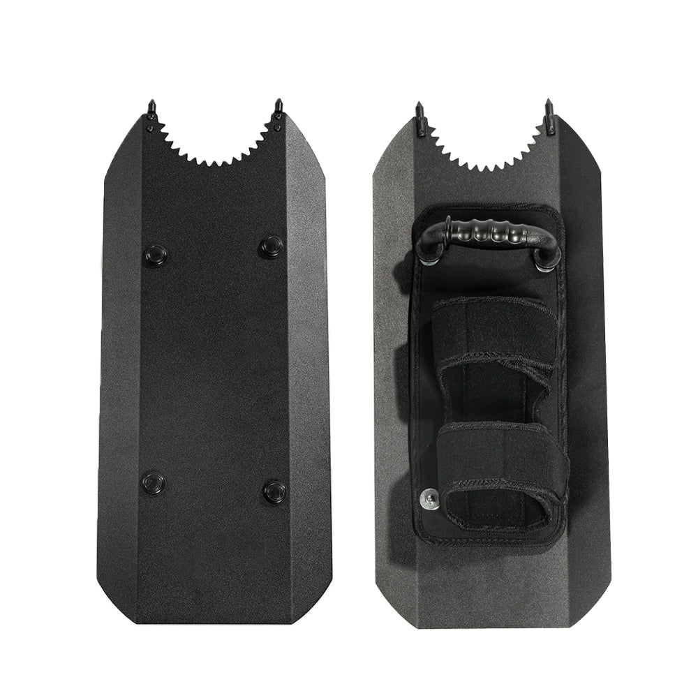 High-Strength Metal Tactical Arm Guard With Dual Head Shield