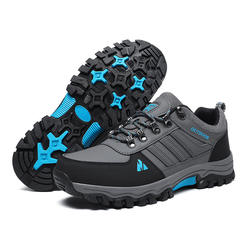 Men’s Low-Top Outdoor Hiking Boots Casual Sneakers