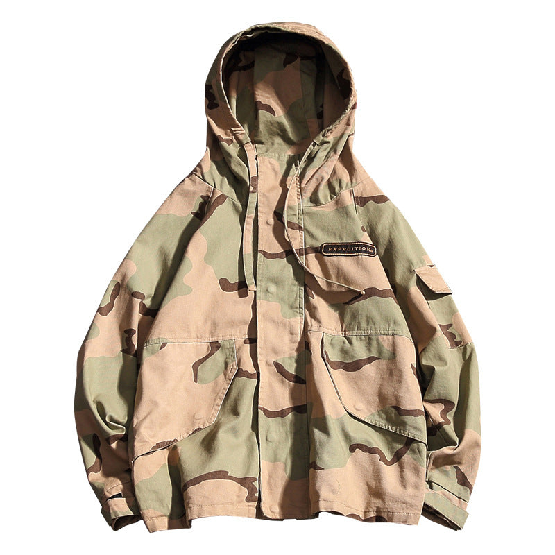Camouflage Utility Workwear Jacket