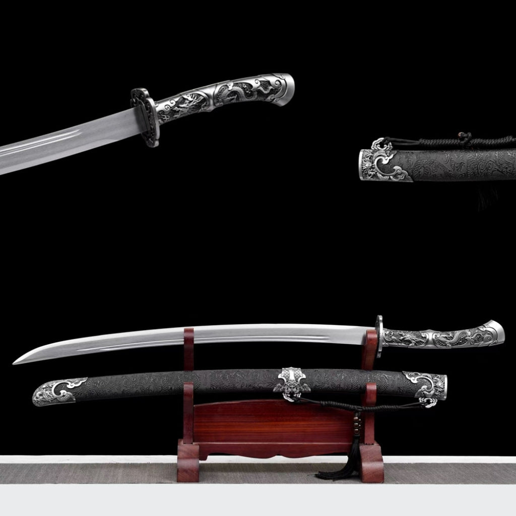 Unsharpened High Manganese Steel Linglong Xiuchun Dao Sword