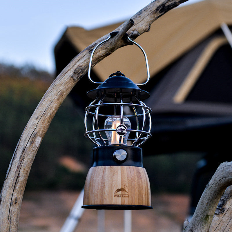 Retro Portable Camping Hanging Tent Lantern