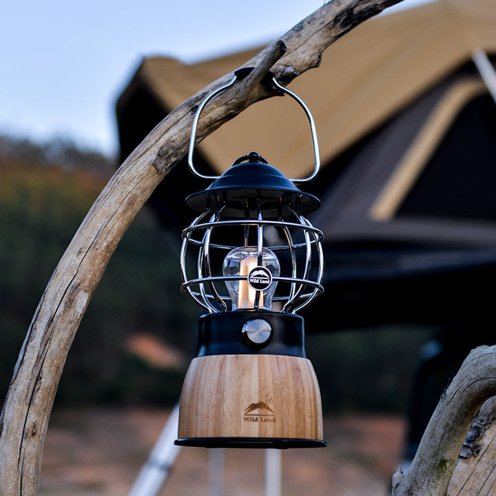 Retro Portable Camping Hanging Tent Lantern