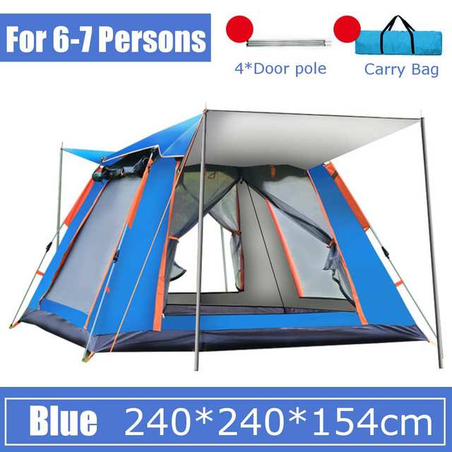 Automatic Waterproof Multi Person Beach Camping Tent