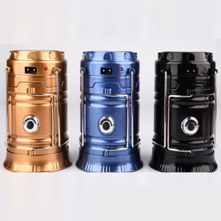 Solar Charging Telescopic Multifunctional Camping Lantern