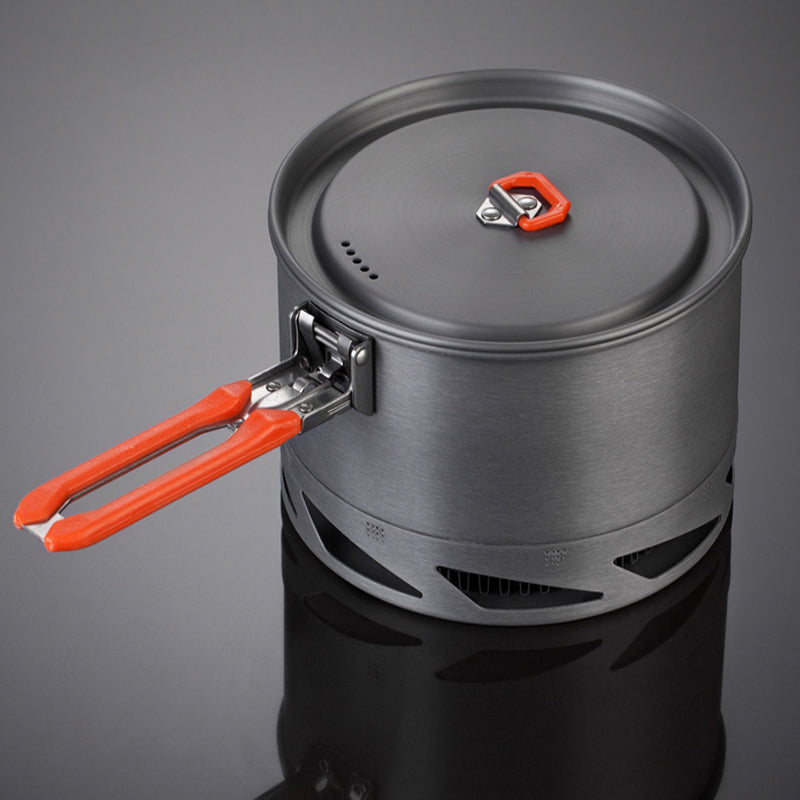 Heat Exchanger Camping Cookware Set With Utensils