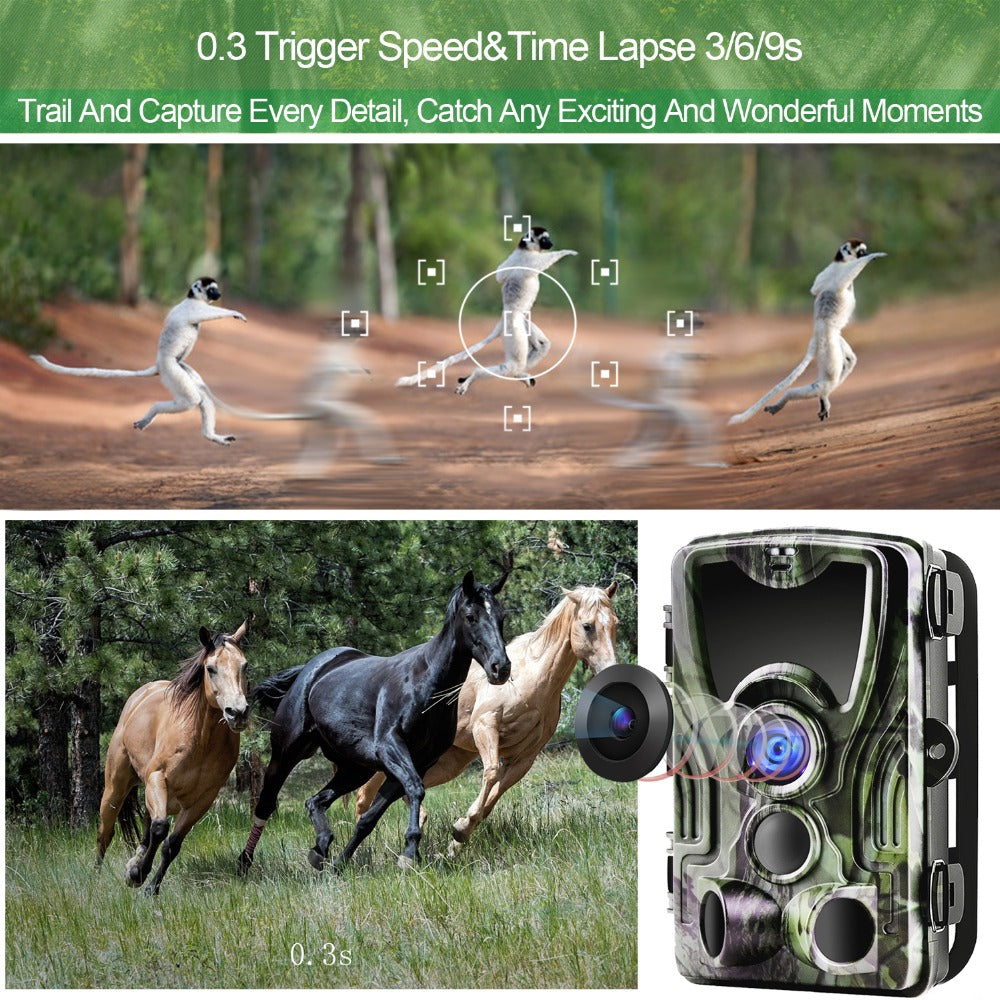 Pet Outdoor HC801A Motion Activated Trail Camera Device