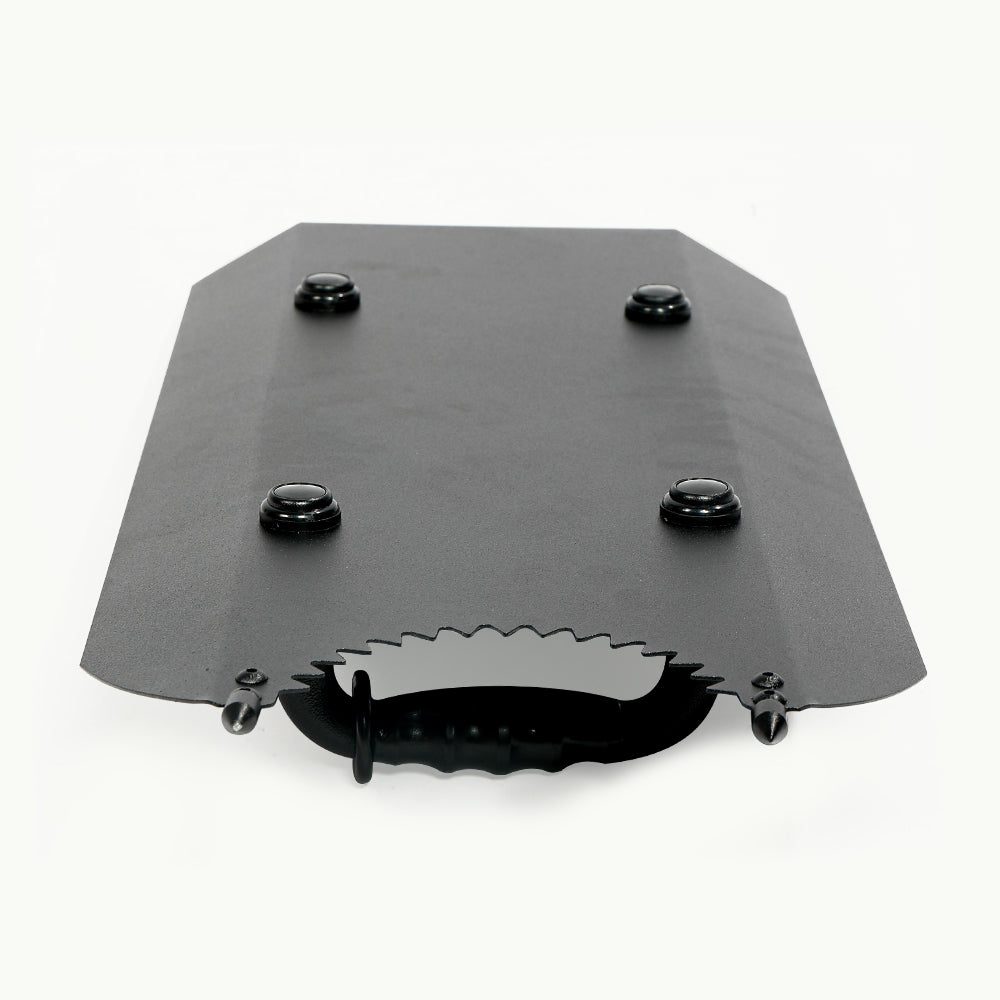 High-Strength Metal Tactical Arm Guard With Dual Head Shield