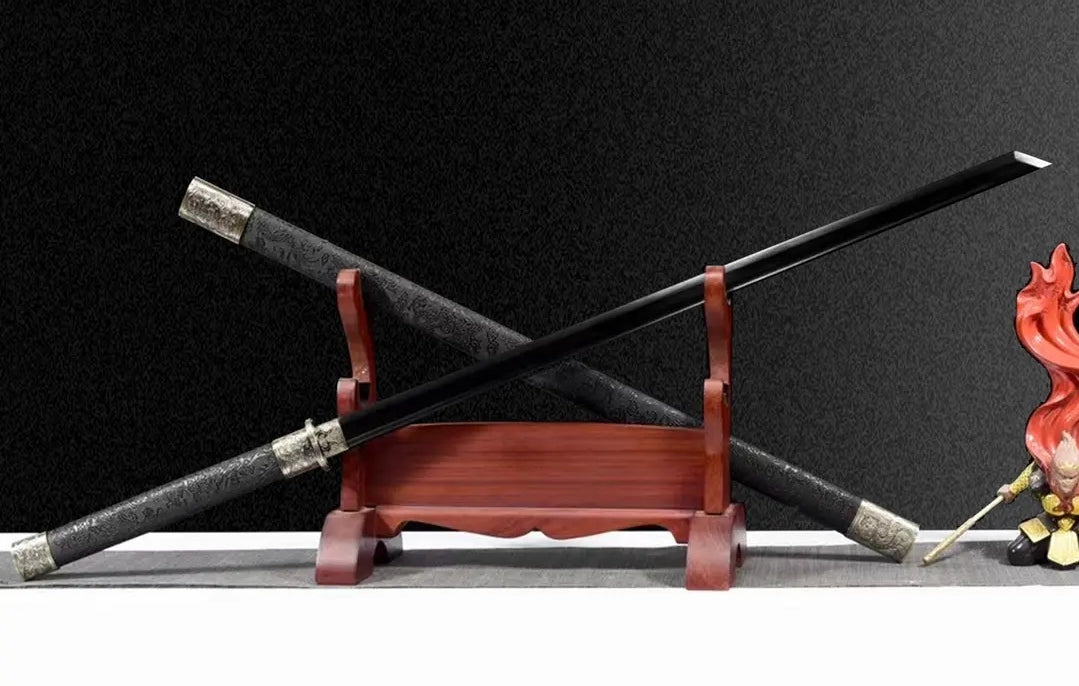 Unsharpened High Manganese Steel Tang Dynasty Taizong Sword
