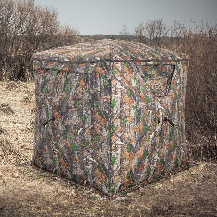 2–3 Person Portable Pop-Up Hunting Blind Tent With Carry Bag